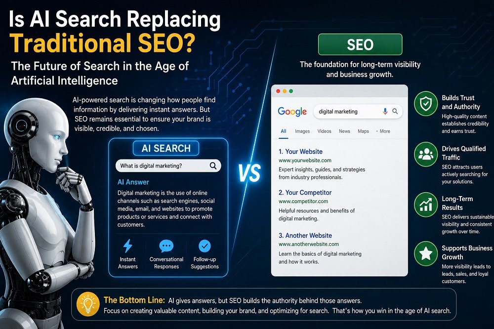 Is AI Search Replacing Traditional SEO